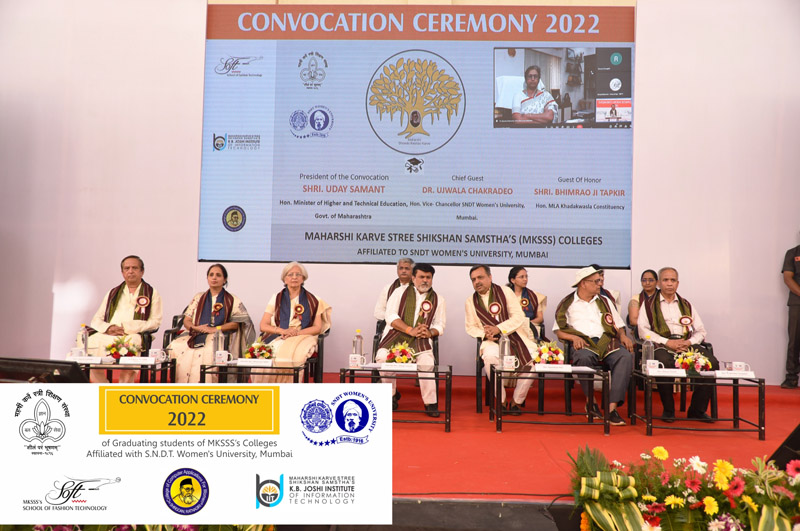SOFT CONVOCATION CEREMONY 2022 for Graduating students of Colleges Affiliated with S.N.D.T. Women's University, Mumbai