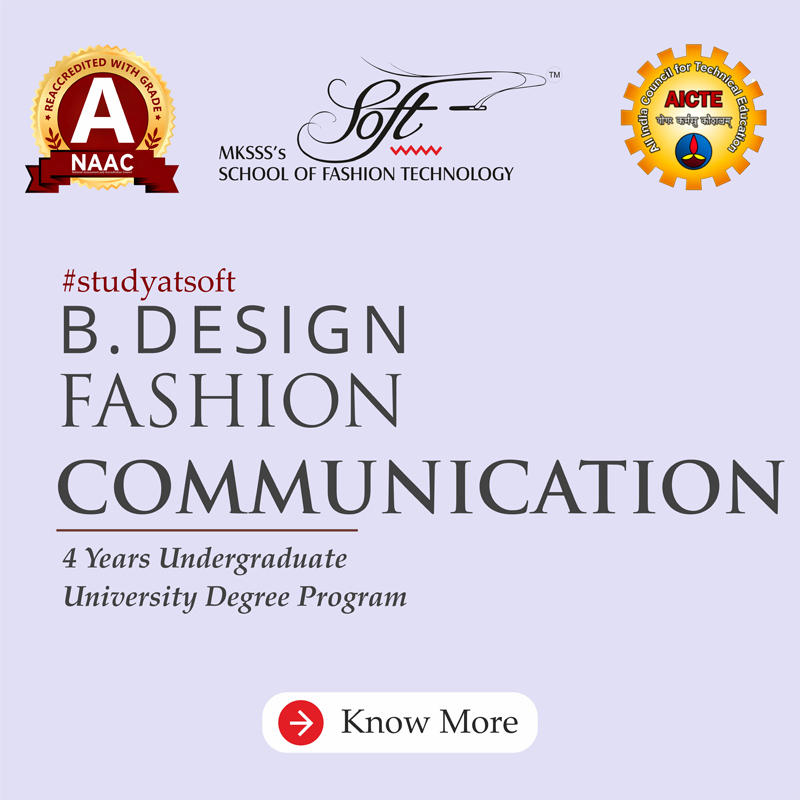 Soft Pune B.Design Fashion Communication #studyatsoft