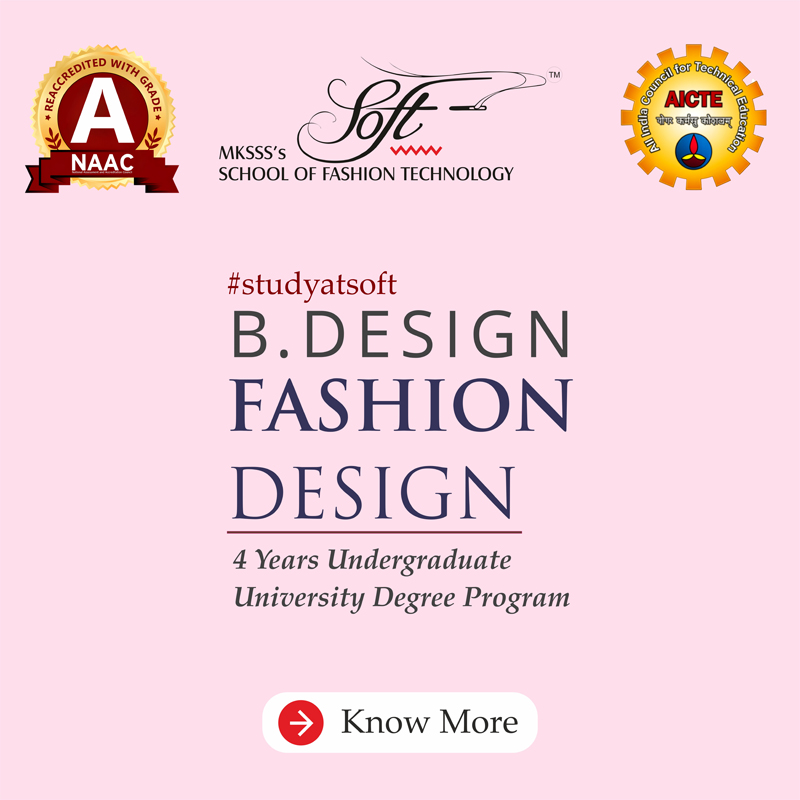 Soft Pune B.Design Fashion Design #studyatsoft